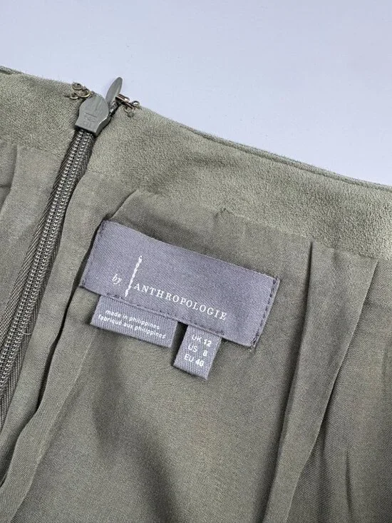 Anthropologie Roxanna Sueded Mini Skirt Size 8 NWT - Picture 9 of 13